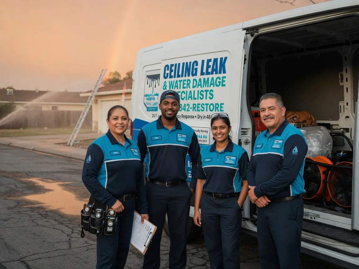 Ceiling Leak Cleanup company in Clayton, WI